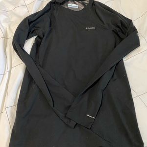 Worn Once Columbia Black Omni-heat Baselayer